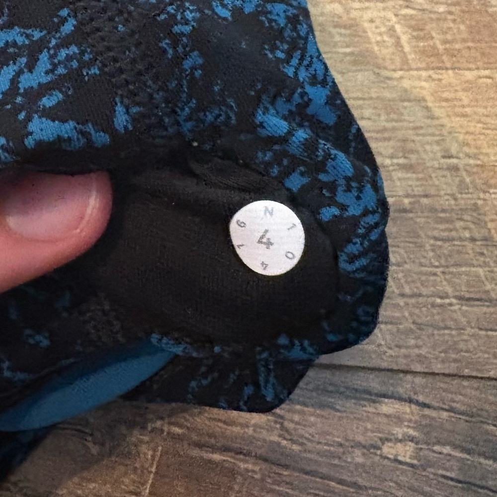 Lululemon Wunder Under Cropped Leggings In Iced Wave Size 4 - Picture 2 of 4